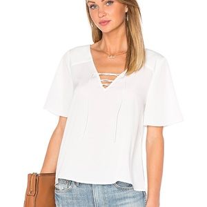 Sanctuary Kate Lace Up Top